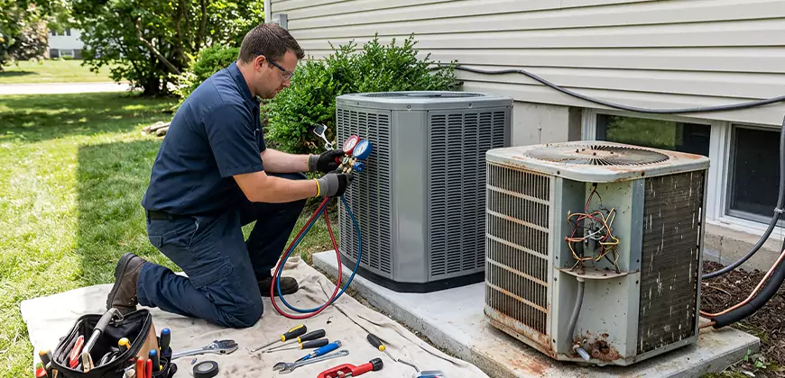 Seasonal AC Checkup in Suffolk