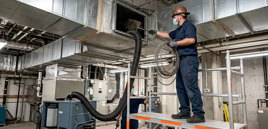 Commercial Ventilation System Cleaning in Suffolk