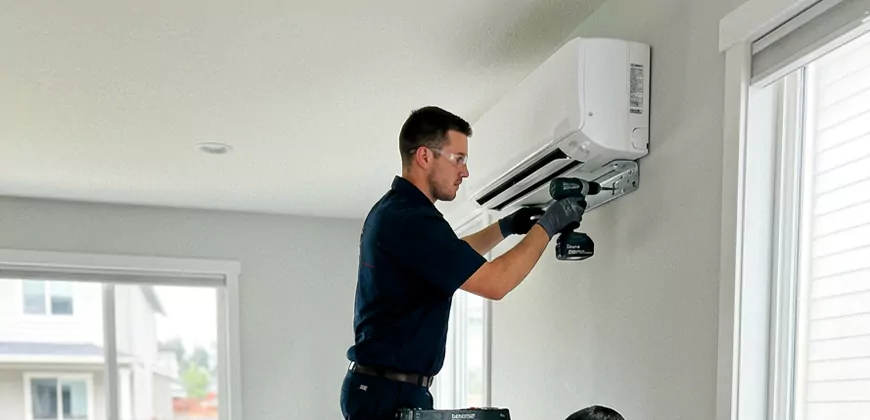 Central Air Without Ducts Alternative in Suffolk