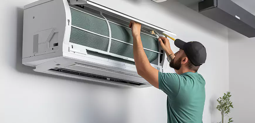 Bathroom and Small Space Ductless Installation in Suffolk