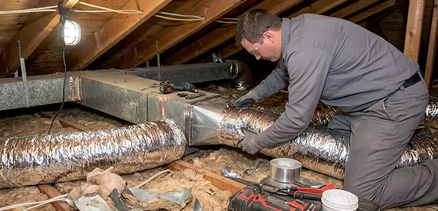 Furnace Ductwork Replacement in Suffolk