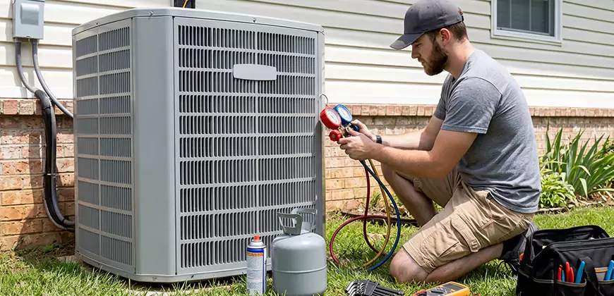 Emergency Air Conditioning Retrofit in Suffolk