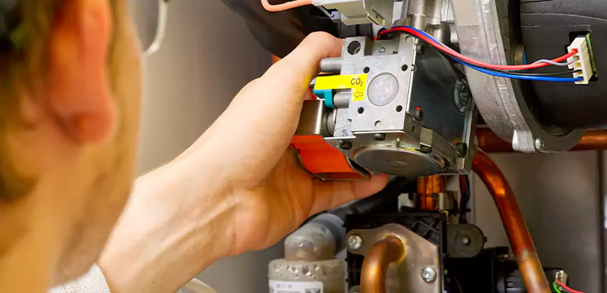 HVAC Ignition Control Module Replacement in Suffolk