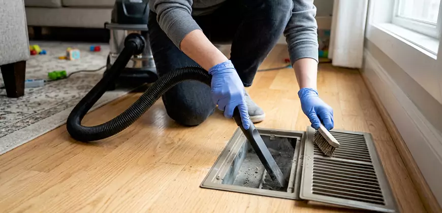 Ducted Heating Filter Cleaning in Suffolk