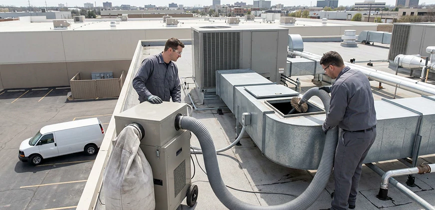 Commercial and Industrial Duct Cleaning in Suffolk