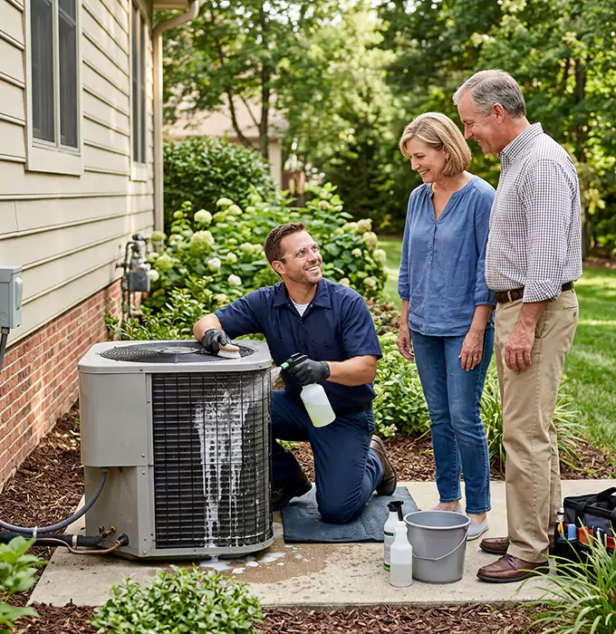 Why Suffolk, VA Homeowners Choose Suffolk HVAC Pros for AC Coil Cleaning?