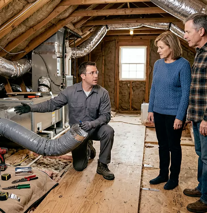 Why Suffolk Homeowners Choose Suffolk HVAC Pros for AC Duct Replacement?