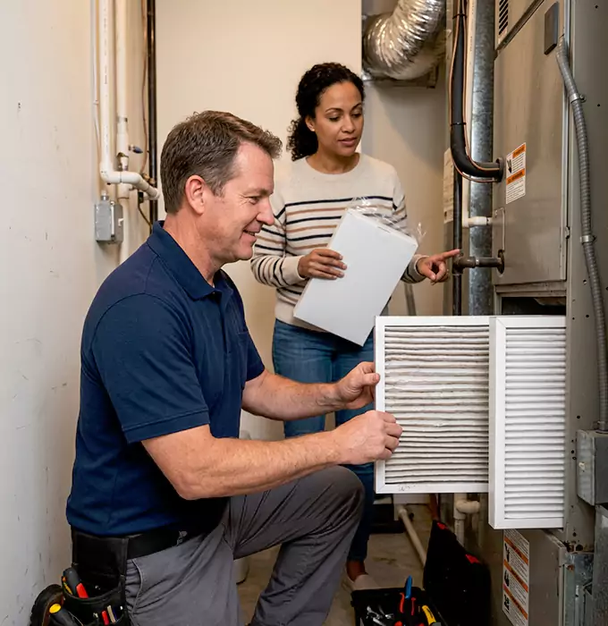Why Suffolk, VA Homeowners Choose Suffolk HVAC Pros for AC Filter Cleaning?