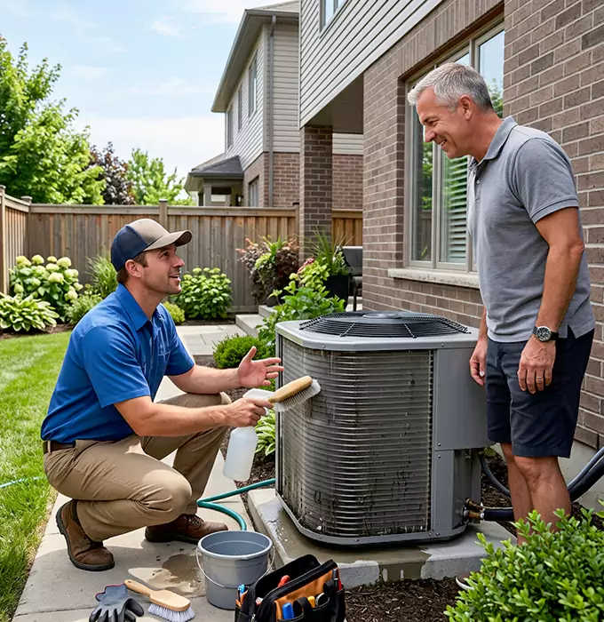 Why Suffolk, VA Homeowners Choose Suffolk HVAC Pros for Outdoor AC Unit Cleaning?