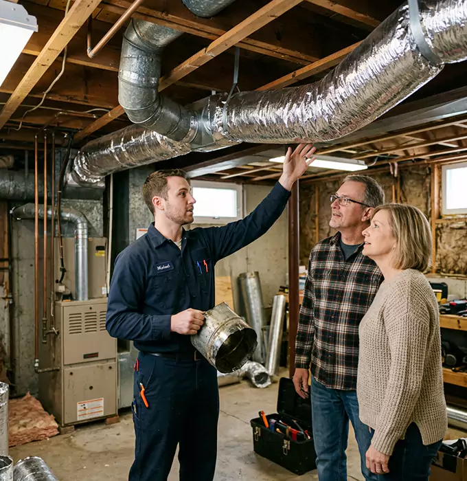 Why Suffolk Homeowners Choose Suffolk HVAC Pros for Ductwork Replacement?