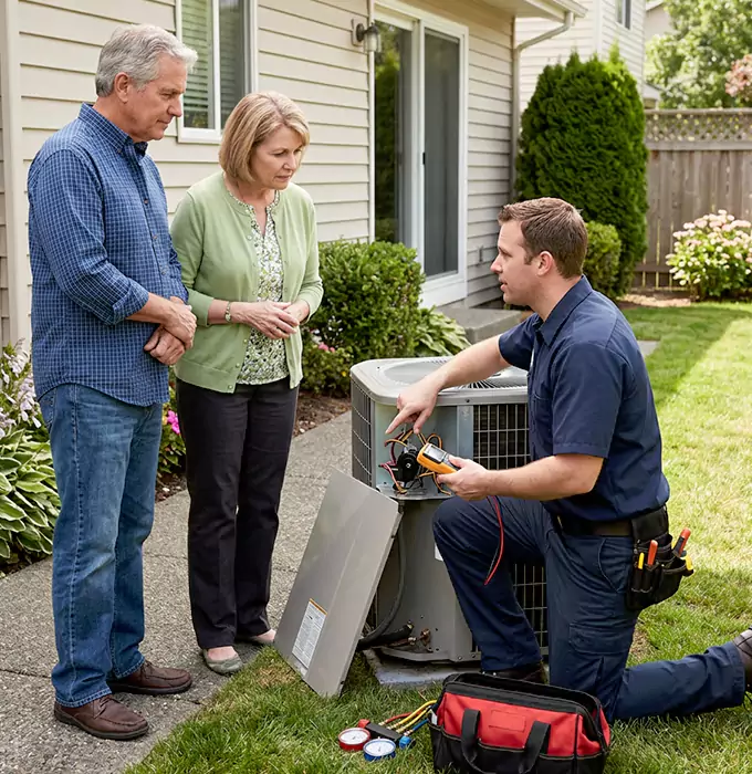 Why Suffolk, VA Homeowners Choose Suffolk HVAC Pros for Outdoor AC Unit Repair?